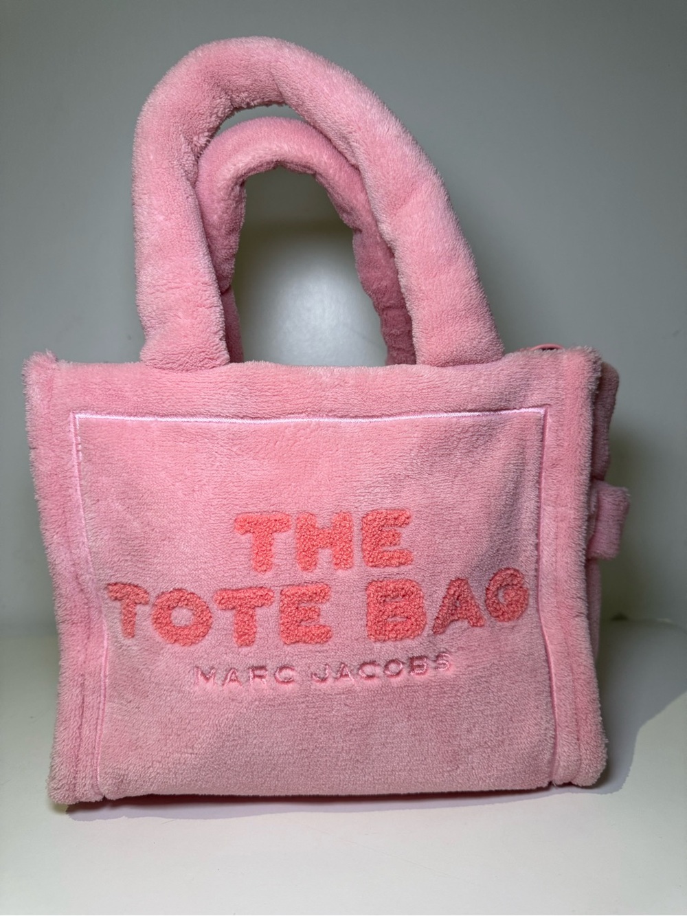 Marc Jacobs Pink ‘The Terry’ Small Tote Bag
